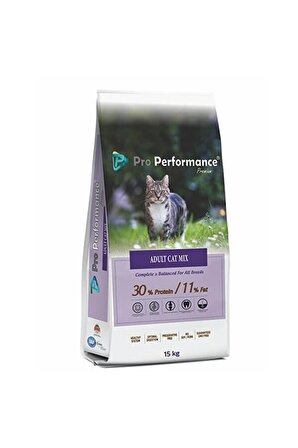 Pro Performance Premium Adult Cat Mix 15 kg