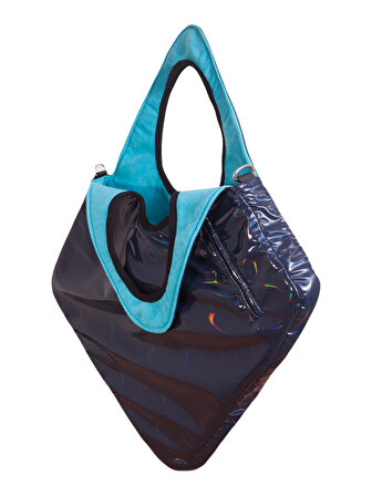 Morikukko Hallogen Shallogen Bag Navy Blue Omuz Çantası (Kadın Çantası)