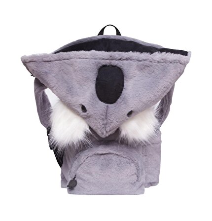 Morikukko Kids Koala Çıkabilir Kapüşonlu Çocuk Sırt Çantası