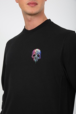 Esqudo Erkek Sweatshirt ESWTP0001 BLACK