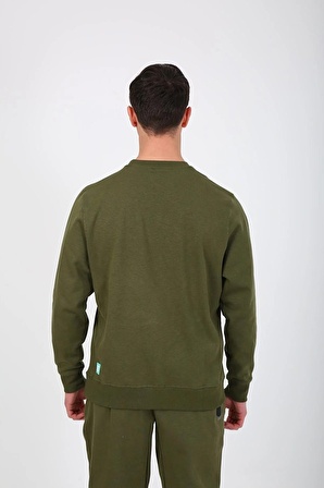 Esqudo Erkek Sweatshirt ESWTP0006 KHAKI