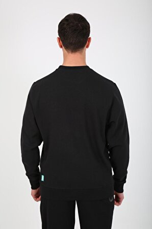 Esqudo Erkek Sweatshirt ESWTB0001 BLACK