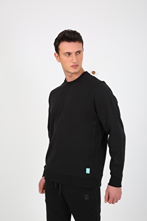 Esqudo Erkek Sweatshirt ESWTB0001 BLACK