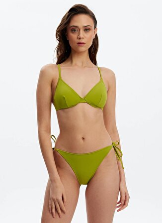 Louren Yağ Yeşili Kadın Bikini Alt LRN22YKMM8504