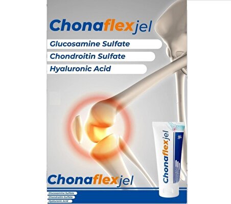 Chonaflex Glucosamine Jel Krem Eklem Ağrıları İçin 75 Ml 8682340344895