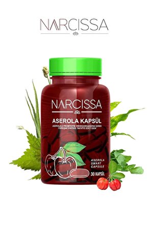 Narcissa Aserola Kapsulü & Probiyotik Mikroorganizma Içeren Detox Kapsülü