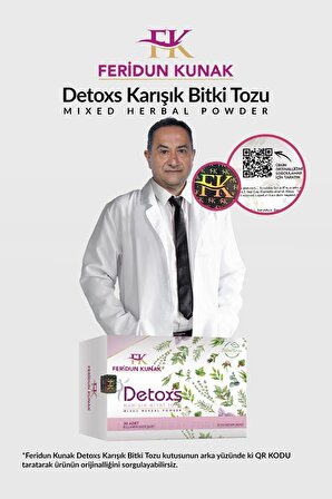 Feridun Kunak Detoxs Karışık Bitki Detoks Çayı 5gr X 30 Günlük