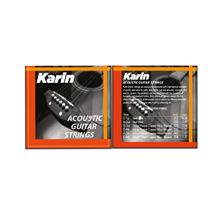 Karin Strings K206 - Akustik Gitar Teli