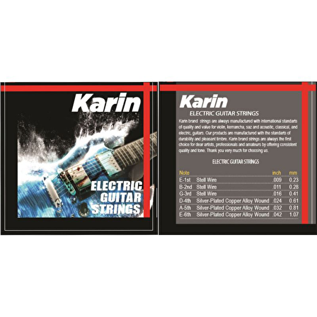 Karin Strings K506 - Elektro Gitar Teli
