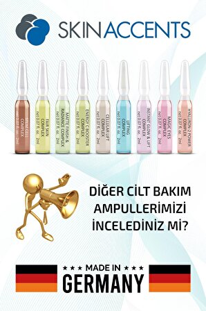 Skin Accents Karma ve Yağlı Ciltler İçin Gözenek Kapatıcı-Matlaştırıcı Ampul  5x2 ml 