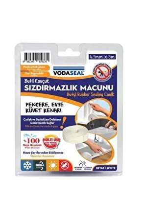 Vodaseal Sızdırmazlık Macunu 4,5mmx8mt