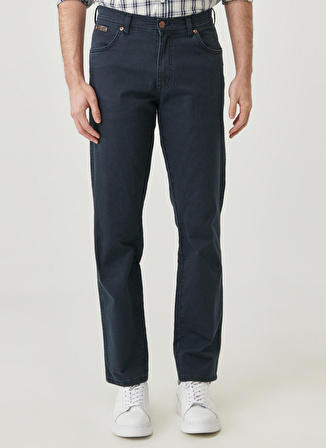 Wrangler Normal Bel Straight Lacivert Erkek Chino Pantolon Texas Straight Pantolon