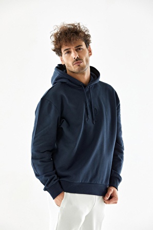 Erkek Lacivert Sweatshirt