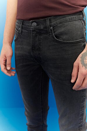 Luke Slim Tapered Fit Normal Bel Esnek Jean Kot Pantolon