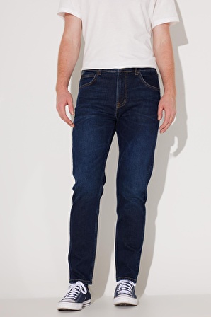 Austin Regular Tapered Fit Yüksek Bel Esnek Jean Kot Pantolon