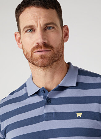 Wrangler Polo Yaka Lacivert Erkek T-Shirt W7CDMHXTG_Polo Yaka T-shirt