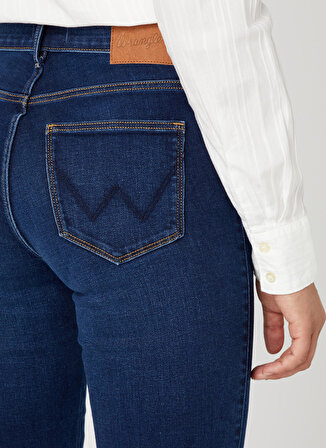 Wrangler Yüksek Bel Düz Paça Straight Kadın Denim Pantolon W26RCY37Q