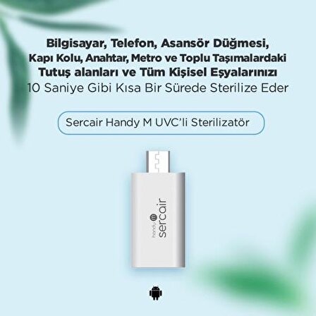 Sercair Handy M Uvc Sterilizatör Android