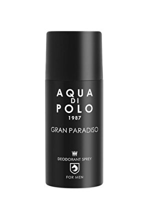 Aqua di Polo 1987 APPDGR03ED Gran Paradiso Sprey Deodorant Parfüm 150 ml Erkek