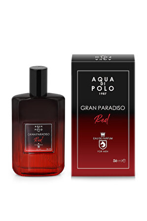 Aqua di Polo 1987 APPPGR03EP Gran Paradiso Red EDP 50 ml Erkek Parfüm