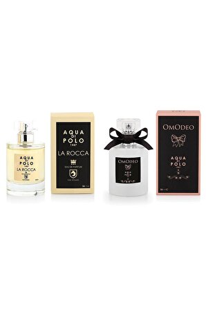 Aqua Di Polo La Rocca ve Omodeo Kadın Parfüm Seti EDP 100 ml STCC001901