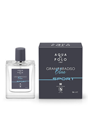 Aqua di Polo 1987 APCN000513 Gran Paradiso Blue Sport EDP 50 ml Erkek Parfüm