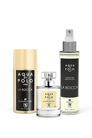 Aqua di Polo 1987  3"li La Rocca Kadın Parfüm SET FIRSATI STCC021120