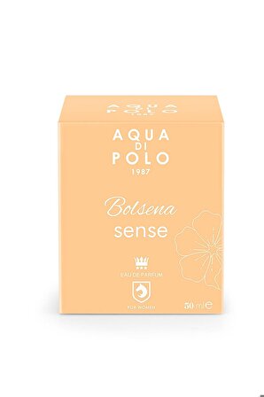 Aqua di Polo 1987 Bolsena Sense EDP 50 ml üçlü Kadın Parfüm Seti STCC021159