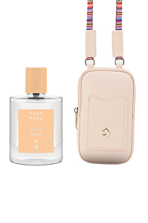 Aqua di Polo 1987 Bolsena Sense EDP 50 ml Kadın Parfüm ve Pembe Çanta Seti STCC021187