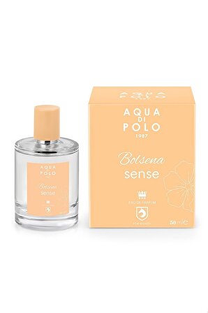 Aqua di Polo 1987 Bolsena Sense EDP 50 ml Kadın Parfüm ve Pembe Çanta Seti STCC021187