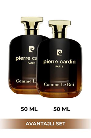 Pierre Cardin Comme Le Roi Edp 50 ml  2'li Erkek Parfüm Seti STCC021201