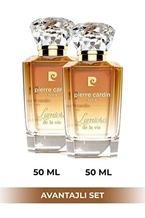Pierre Cardin Lumiere De La Vie Edp 50 ml 2'li Kadın Parfüm Seti STCC021202