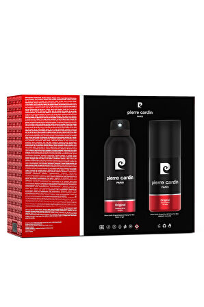 Pierre Cardin Original Erkek Parfüm ve Deodorant Seti PCCA000301