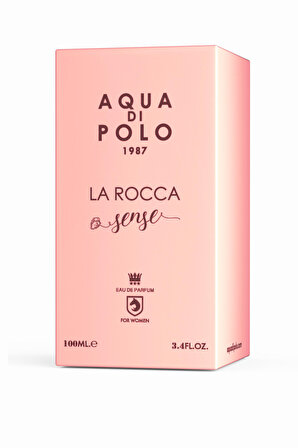 Aqua di Polo 1987 La Rocca Sense EDP 100 ml üçlü Kadın Parfüm Seti STCA000301