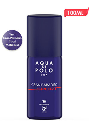 Aqua di Polo 1987 Gran Paradiso Sport EDP 100 ml üçlü Erkek Parfüm Seti STCA000501