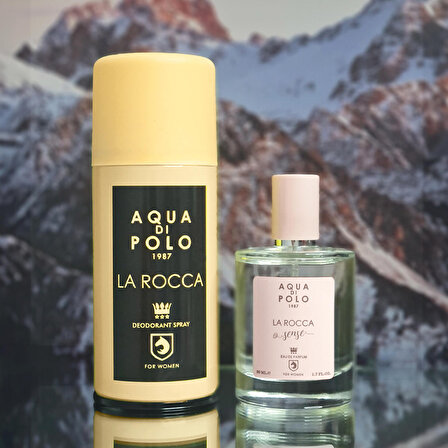 Aqua di Polo 1987 La Rocca Sense 50 ml Kadın EDP ve La Rocca 150 ml Deodorant Sprey Seti STCC000326