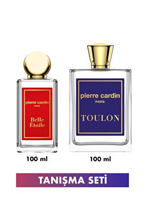Pierre Cardin Belle Etoile ve Toulon 100 ml Kadın & Erkek Parfüm Seti