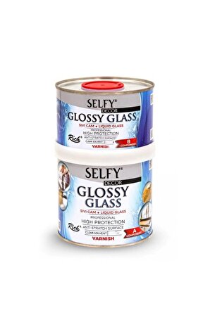 Glossy Glass Sıvı Cam 200+100ml