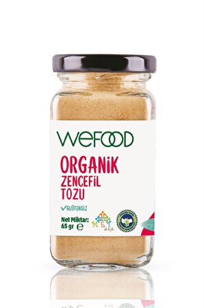 Wefood Organik Toz Zencefil (65 gr)