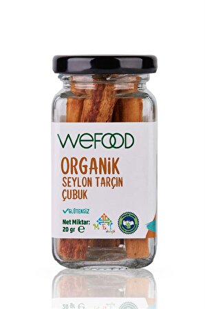 Organik Seylon Çubuk Tarçın (20 gr) - Wefood