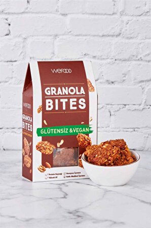 Glütensiz & Vegan Granola Bites (50 gr) - Wefood
