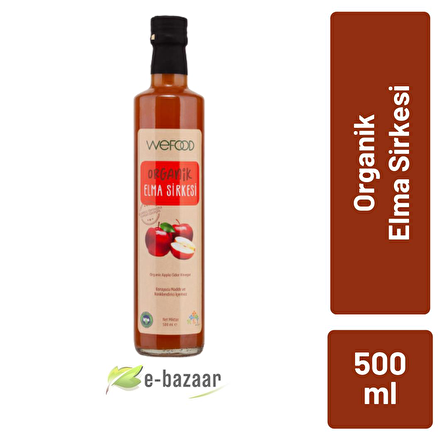 Organik Elma Sirkesi (500 ml) - Wefood