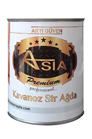 Asia Konserve Ağda-Silver-Gri 800 Ml. (2 Adet)