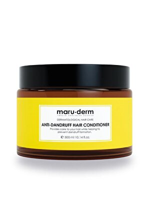Maru.Derm Saç Kremi | Kepeğe Karşı Etkili Saç Kremi 300 ml | Normal/yağlı Saçlar | Vegann