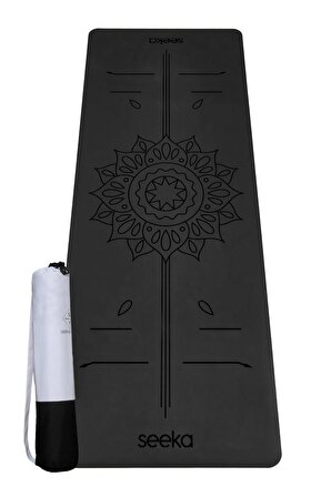Seeka Yoga Pro Serisi Sun Yoga Matı - Charcoal