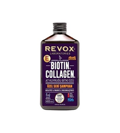 Revox Tüm Saçlar İçin Besleyici At Kuyruğu Özlü Şampuan 400 ml