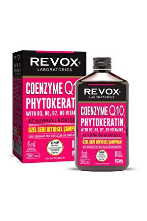 Revox Coenzyme Q10 Phytokeratin Şampuan 360 ml 8682397547256
