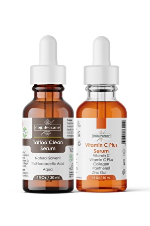 Dövme Silme Serum 2'li Set