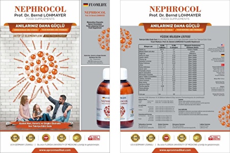 FUOMLIFE NEPHROCOL - Sıvı Takviye Edici Gıda - 200 ml