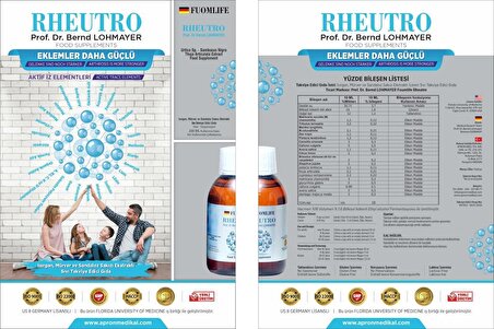 FUOMLIFE RHEUTRO - Sıvı Takviye Edici Gıda - 200 ml
